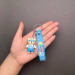 سرکلیدی خرسی سیلیکونی کارتونی