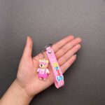 سرکلیدی خرسی سیلیکونی کارتونی - Image 2