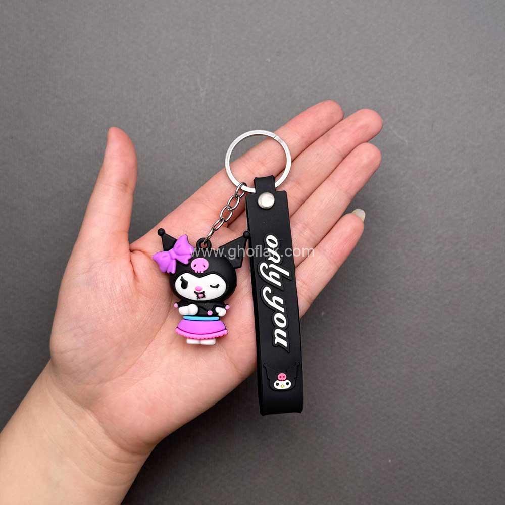 سک5 سرکلیدی کرومی سیلیکونی کارتونی - Image 1