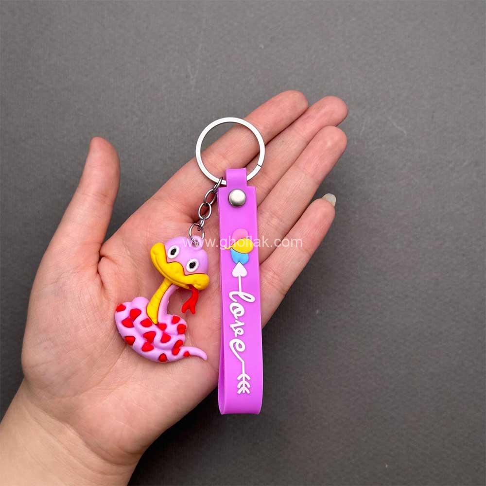 سک9 سرکلیدی مار سیلیکونی کارتونی - Image 1