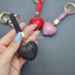 سرکلیدی فول نگین طرح قلب - Image 4