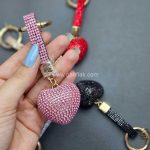 سرکلیدی فول نگین طرح قلب - Image 5