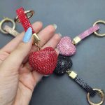 سرکلیدی فول نگین طرح قلب - Image 6