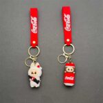 سرکلیدی لبوبو سیلیکونی طرح کوکا کولا