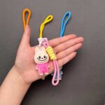 سرکلیدی مخملی لبوبو - Image 5