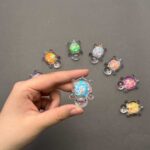 عروسک شب تاب لاکپشت پولک دار