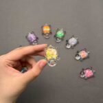 عروسک شب تاب لاکپشت پولک دار - Image 9