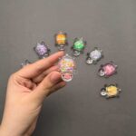 عروسک شب تاب لاکپشت پولک دار - Image 7