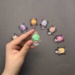 عروسک شب تاب لاکپشت پولک دار - Image 5