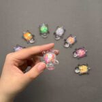 عروسک شب تاب لاکپشت پولک دار - Image 2