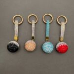 سرکلیدی فول نگین طرح توپ