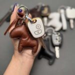 کاور ریموت پژو 206 - 207 - رانا - پارس مدل بالا ست فانتزی با چرم طبیعی - Image 3