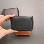 جاکارتی چرم ساده زیپ دار - Image 4