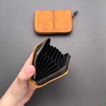 جاکارتی چرم طرح دار زیپ دار - Image 2