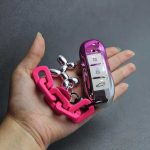 کاور ریموت دیگنیتی پینک با بند ست - Image 2