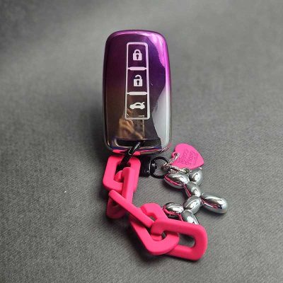 کاور ریموت هایما اس 5 و اس 7 طرح پینک با بند ست فانتزی