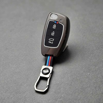 کاور ریموت هیوندایی توسان کلید تاشو فلزی