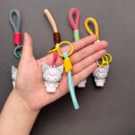 سرکلیدی مخملی کرومی - Image 3