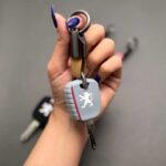 کاور ریموت پژو 206 و 207 و رانا و پارس مدل 96 با بند فانتزی چرم اشبالت - Image 2