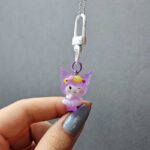 آویز زنجیری کرومی شب تاب - Image 3