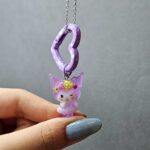 آویز زنجیری کرومی شب تاب - Image 4