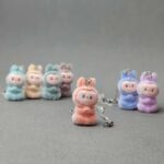 آویز عروسکی لبوبو مخملی - Image 5