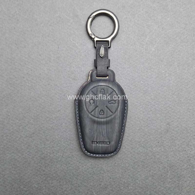 اکستریم-وودی-001 کاور ریموت ایکستریم طرح چرمی وودی | کاور ریموت زیبا و محافظ - Image 1