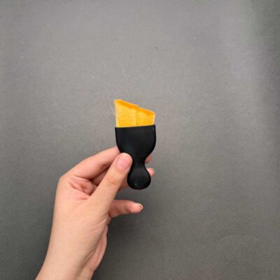 براش تمیزکننده داخل کابین خودرو سایز کوچک طلایی