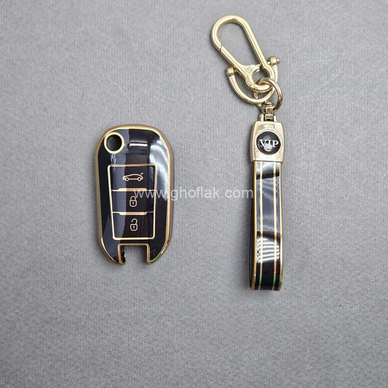 تارا-تاشو-براق-007 کاور ریموت تارا دنده ای طرح براق با بند ست - Image 1