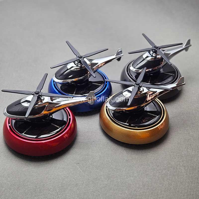 خوشبوکننده-هلیکوپتر-پایه-گرد-001 خوشبوکننده هلیکوپتر پایه گرد سولار (چرخان با نور) - Image 1