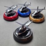 خوشبوکننده هلیکوپتر پایه گرد سولار (چرخان با نور) - Image 5