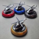 خوشبوکننده هلیکوپتر پایه گرد سولار (چرخان با نور) - Image 4