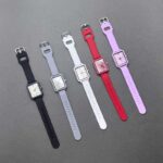 ساعت سیلیکونی الیسان مربعی