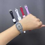 ساعت سیلیکونی الیسان مربعی - Image 5