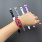 ساعت سیلیکونی الیسان مربعی - Image 2