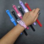 ساعت سیلیکونی الیسان مربعی - Image 9