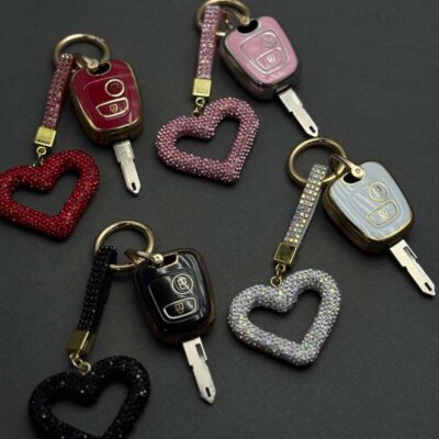 کاور ریموت پژو 206 - 207 - رانا - پارس مدل 96 با بند فانتزی فول نگین