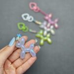 سرکلیدی سگ بادکنکی کریستالی - Image 5