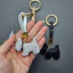 سرکلیدی فول نگین سگ بولداگ - Image 2