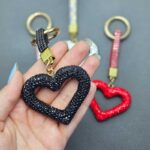 سرکلیدی فول نگین قلب خالی - Image 4