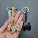 سرکلیدی فول نگین سگ بولداگ - Image 4