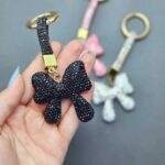 سرکلیدی فول نگین پاپیون بلند - Image 2