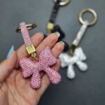 سرکلیدی فول نگین پاپیون بلند - Image 3