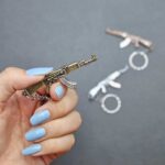 آویز کلید اسلحه کلاش - Image 5