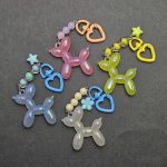 سرکلیدی سگ بادکنکی کریستالی - Image 8