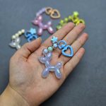 سرکلیدی سگ بادکنکی کریستالی - Image 10