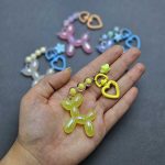 سرکلیدی سگ بادکنکی کریستالی - Image 11