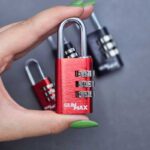 قفل آویز رمزی سانکس سایز ۲۸ | کوچک، ضدزنگ و مقاوم - Image 5