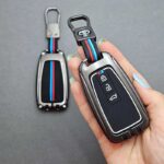 کاور ریموت تویوتا کرولا لوین سی اچ ار هایلوکس بنزینی سه دکمه دور فلزی