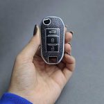 کاور ریموت تارا دنده ای کلید تاشو طرح چرم - Image 3